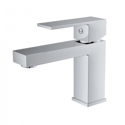 Faucet factory bathroom chrome square bath shower faucet set